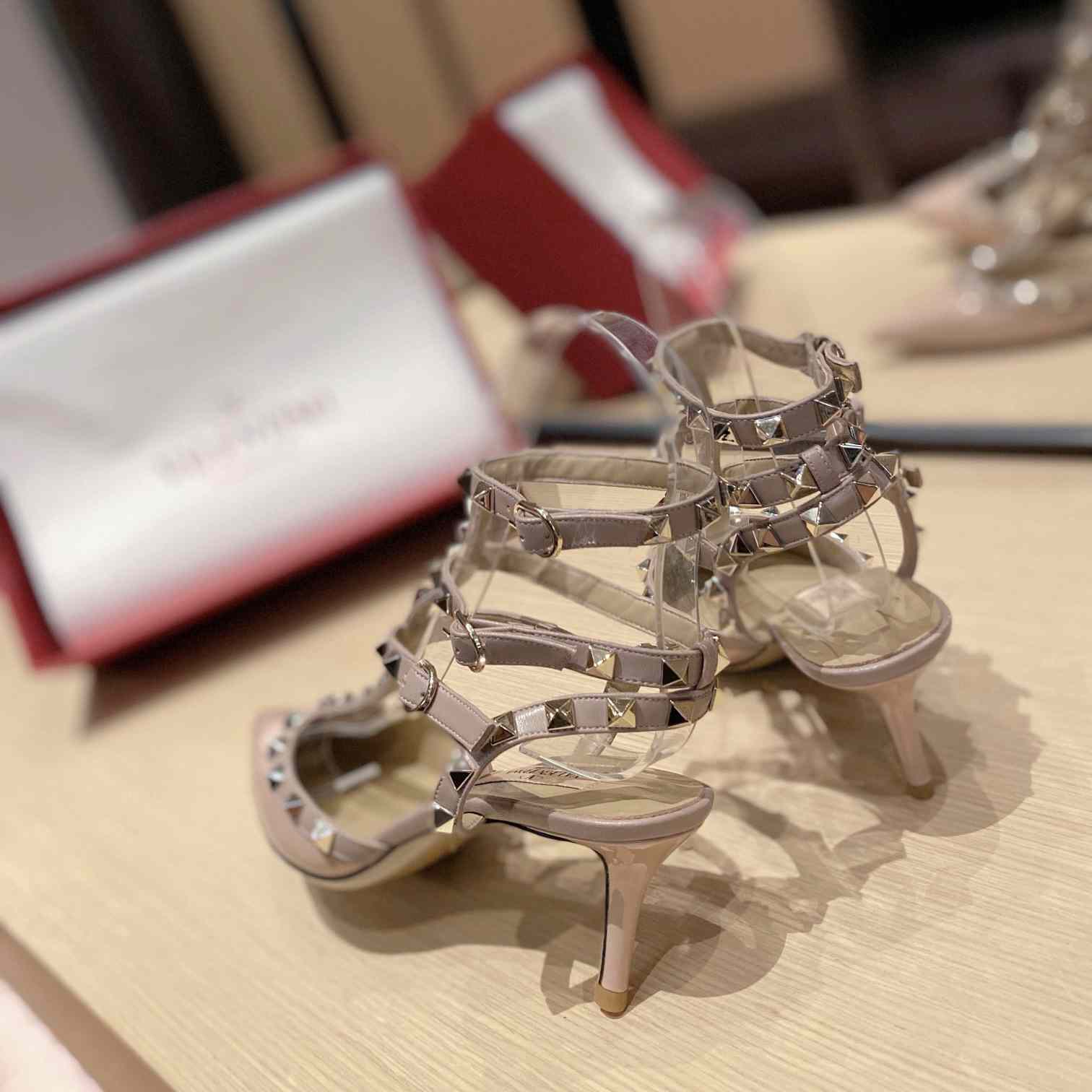 Valenti Garavani Rockstud 65mm Caged Pumps - DopestKickz