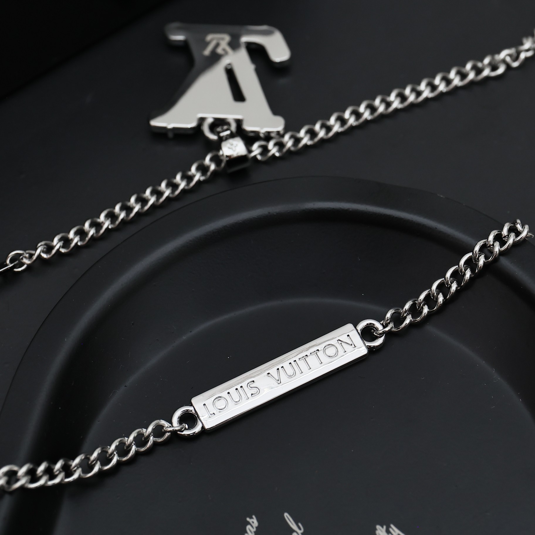 Louis Vuitton Monogram Chain Pendant - DopestKickz