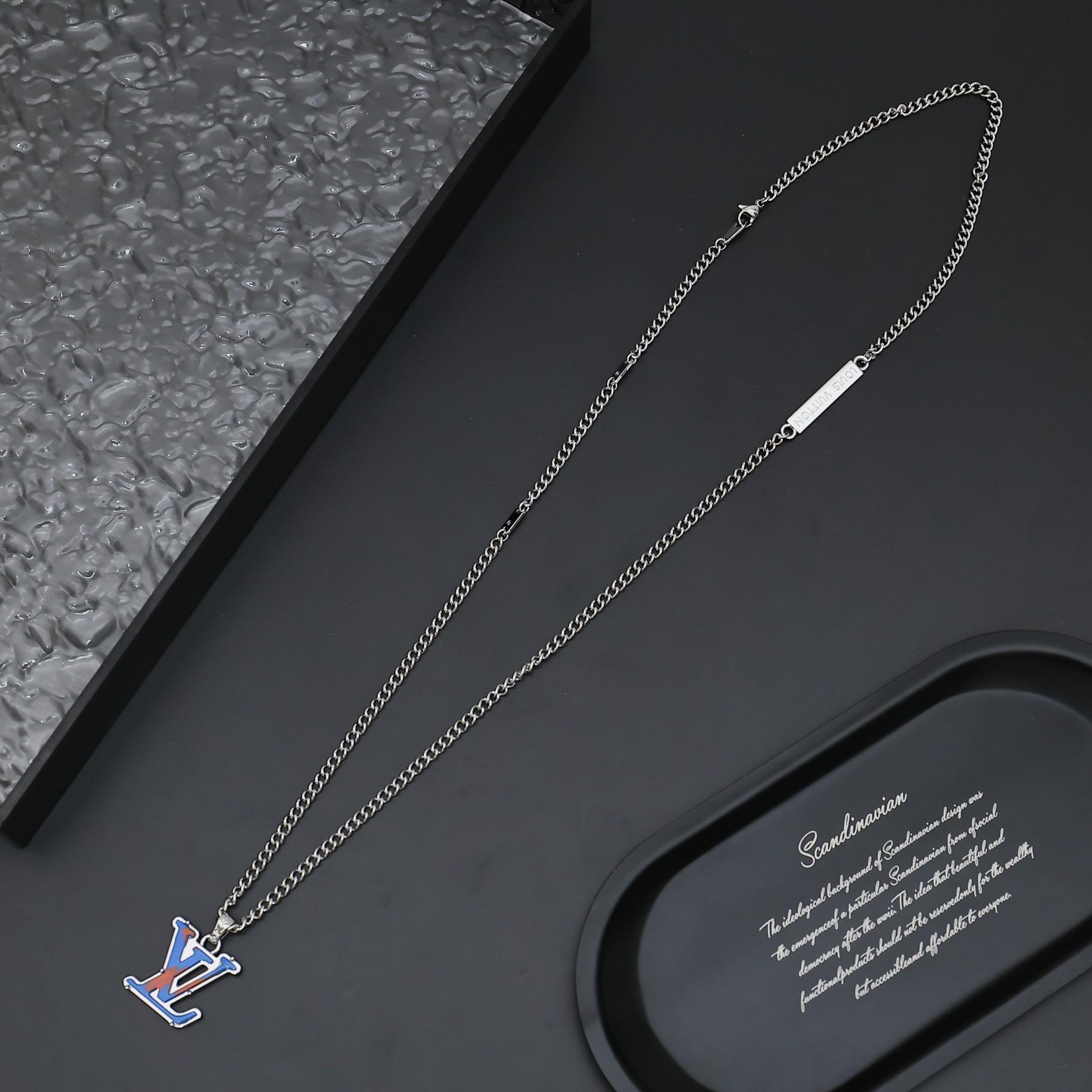 Louis Vuitton Monogram Chain Pendant - DopestKickz