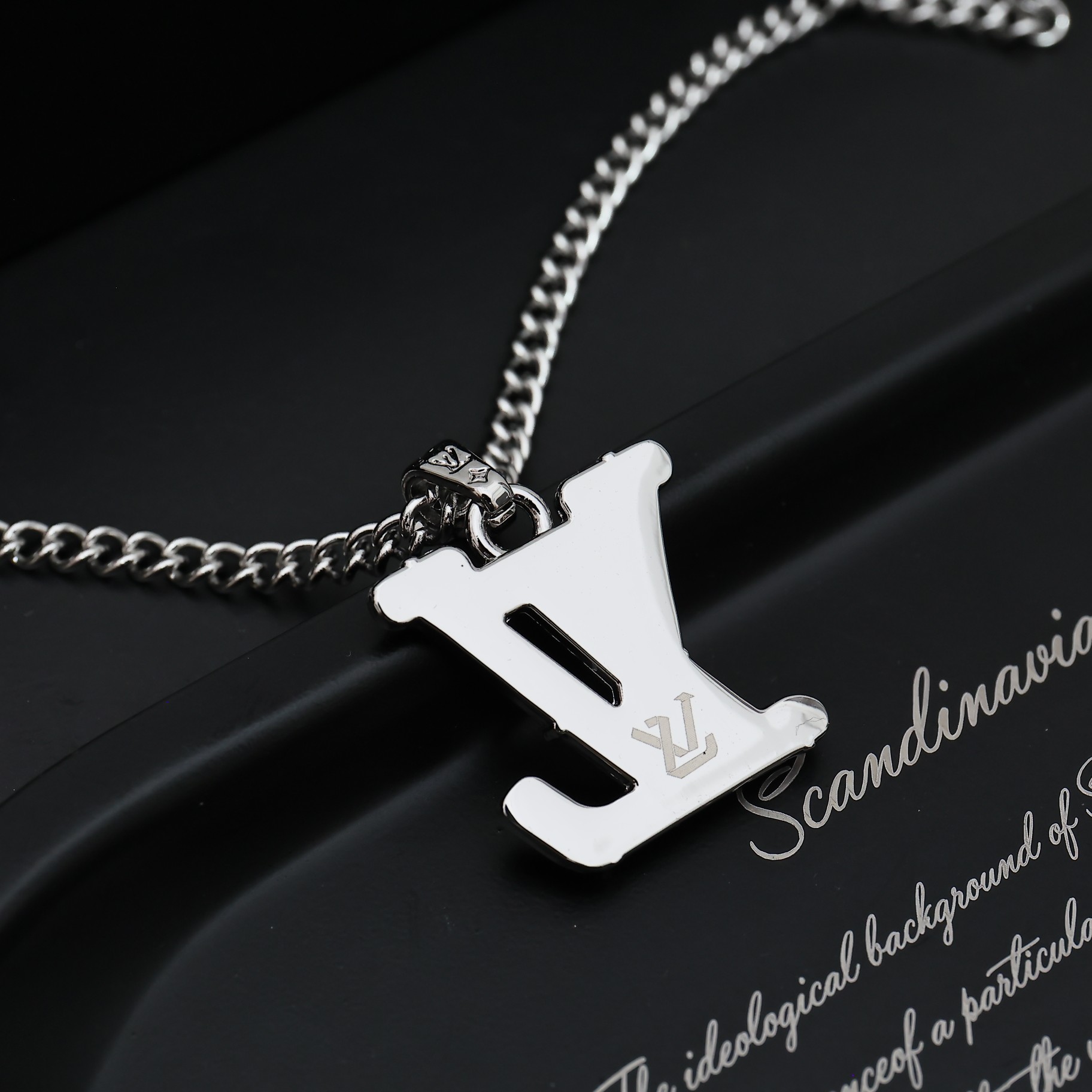 Louis Vuitton Monogram Chain Pendant - DopestKickz