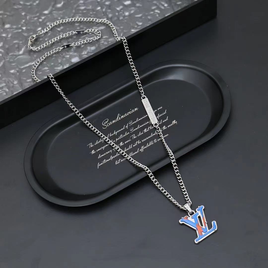Louis Vuitton Monogram Chain Pendant - DopestKickz