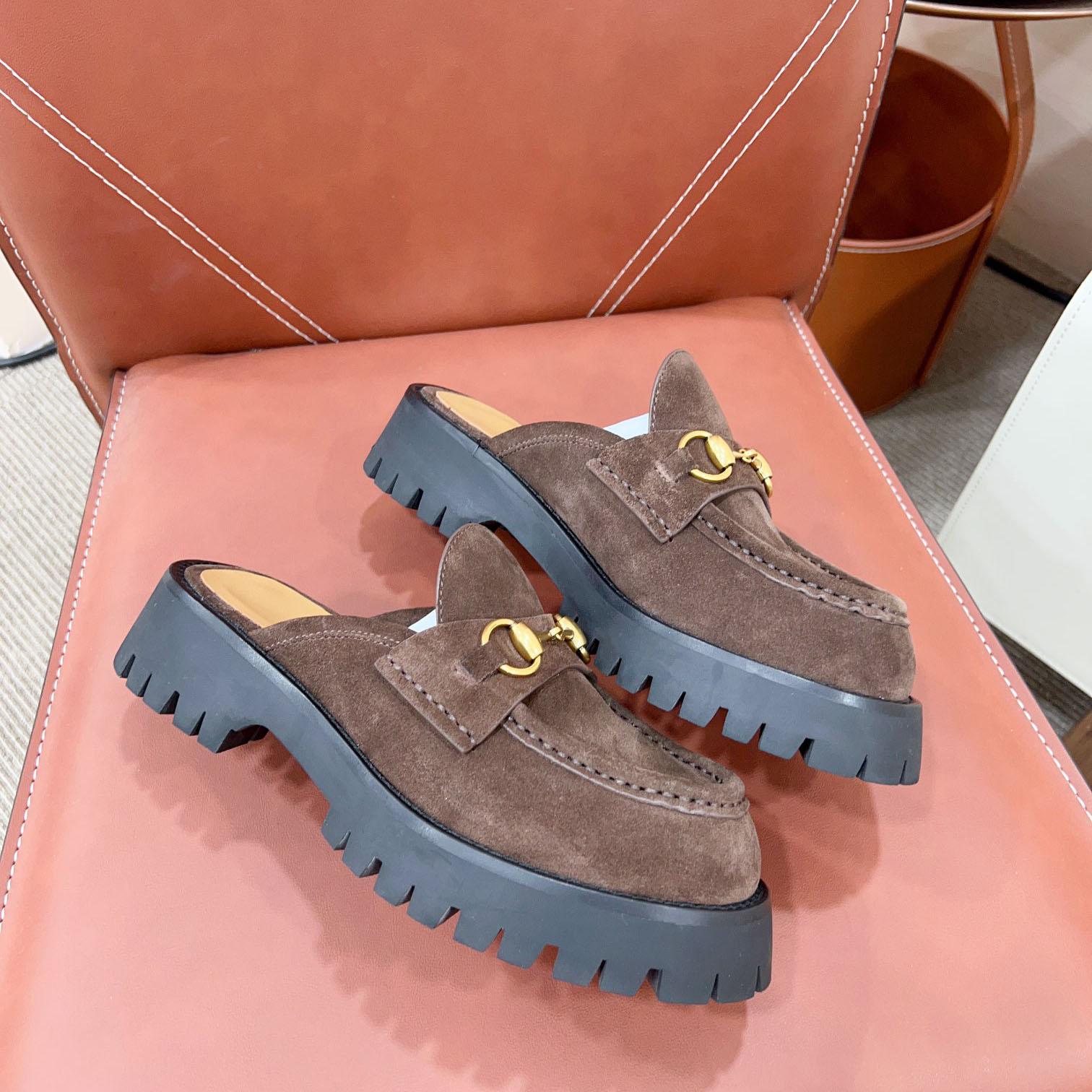 Gucci Women's Mule With Horsebit - DopestKickz