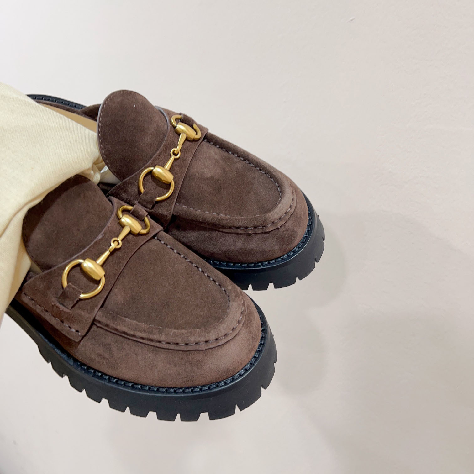 Gucci Women's Mule With Horsebit - DopestKickz