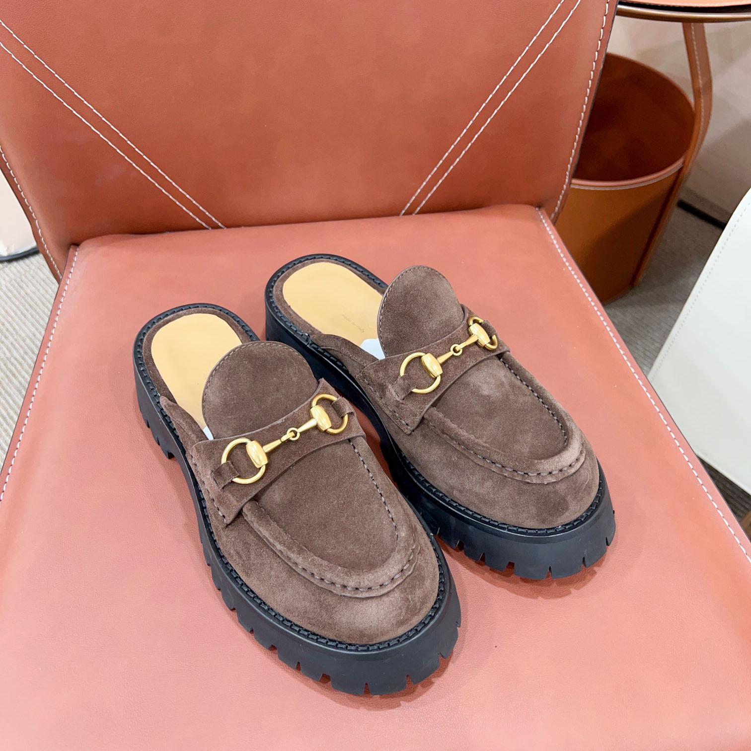 Gucci Women's Mule With Horsebit - DopestKickz