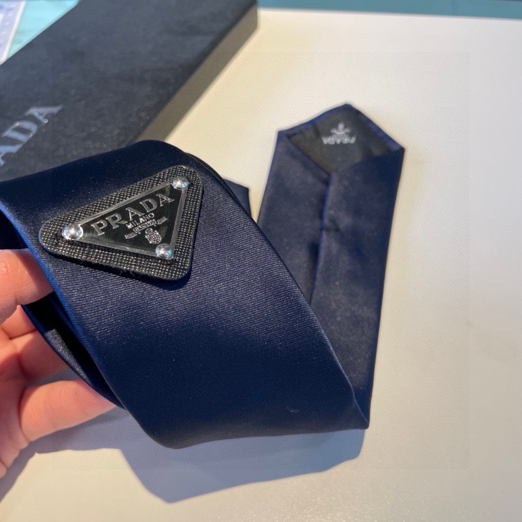 Prada Prada Logo Tie - DopestKickz