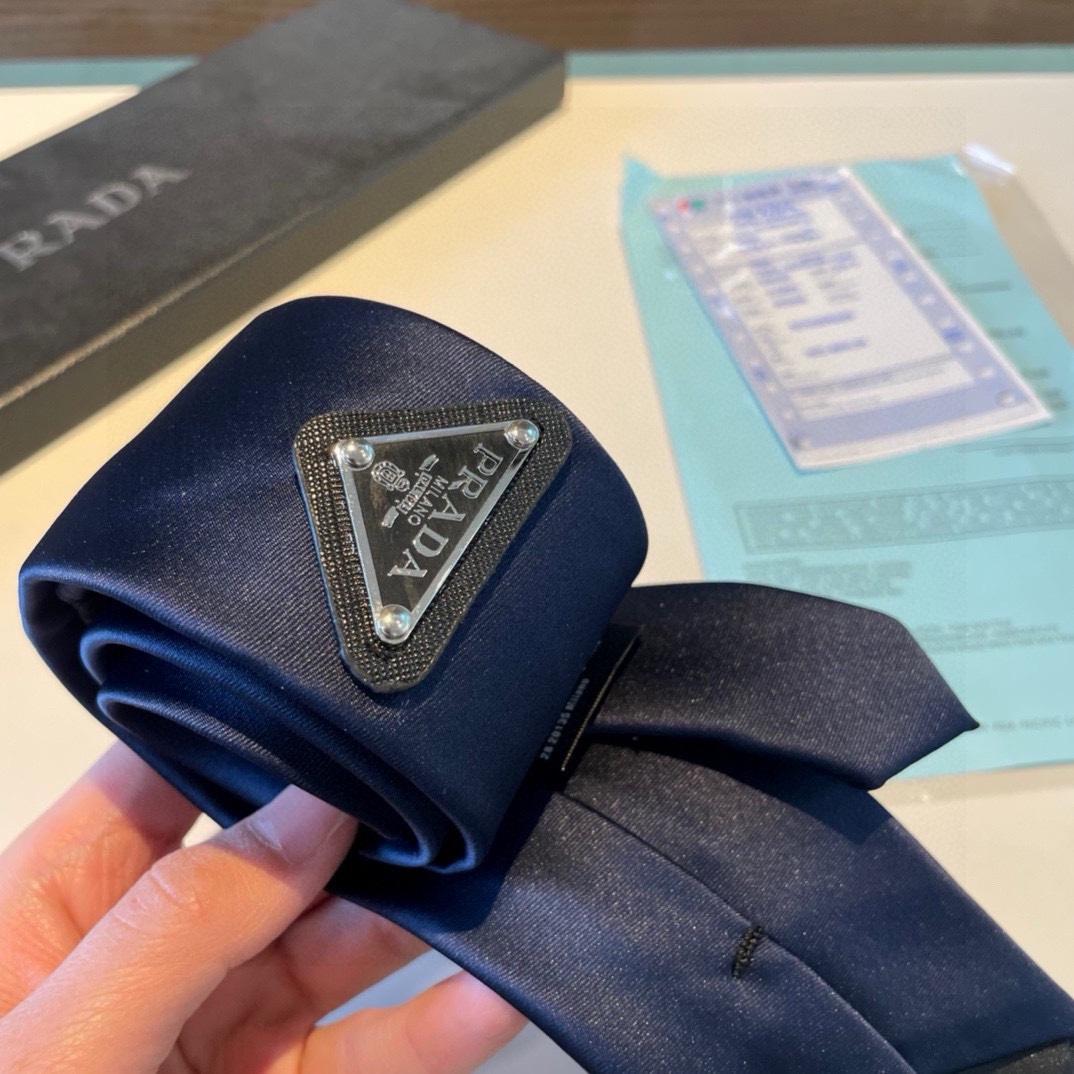 Prada Prada Logo Tie - DopestKickz