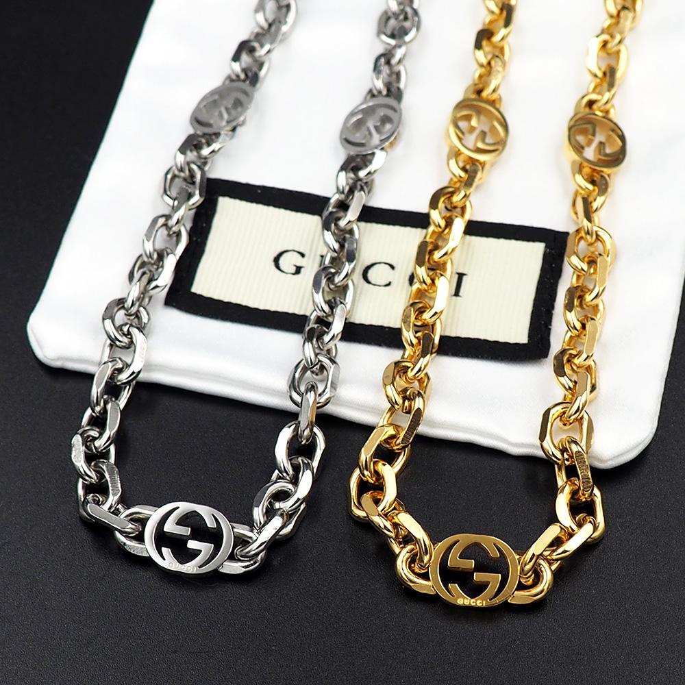 Gucci Interlocking Necklace - DopestKickz