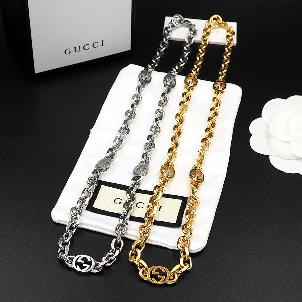 Gucci Interlocking Necklace - DopestKickz