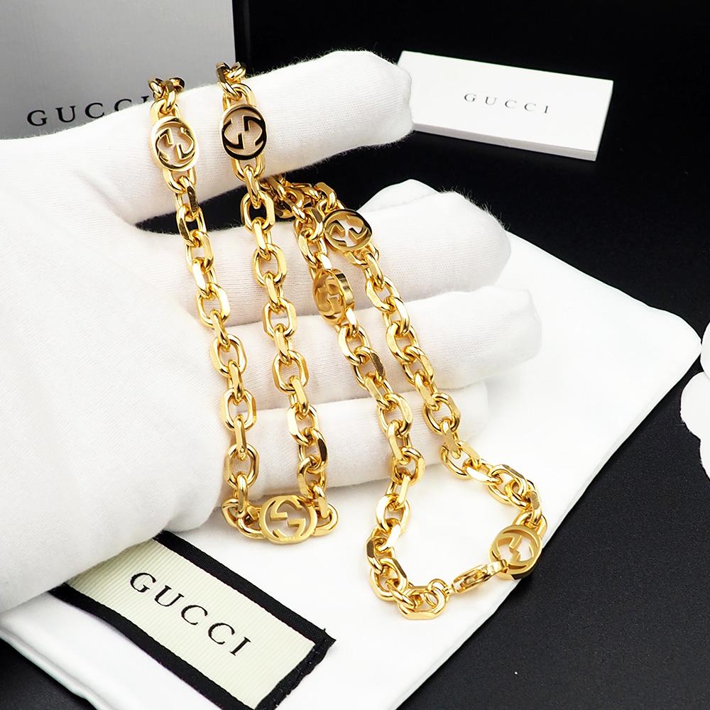 Gucci Interlocking Necklace - DopestKickz
