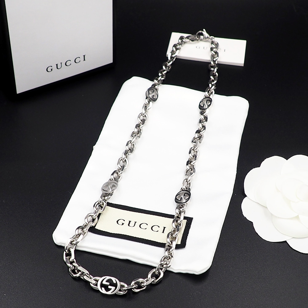 Gucci Interlocking Necklace - DopestKickz