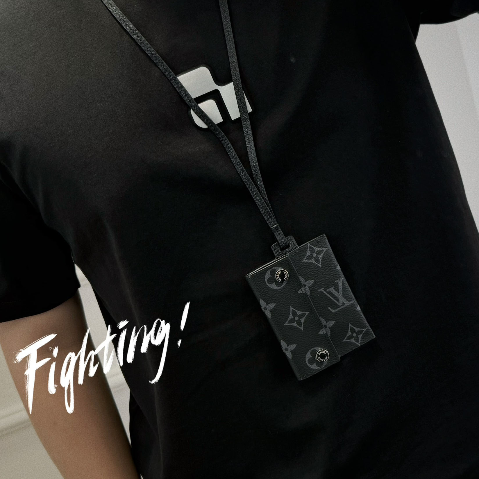 Louis Vuitton Card Holder Necklace  M83155 - DopestKickz