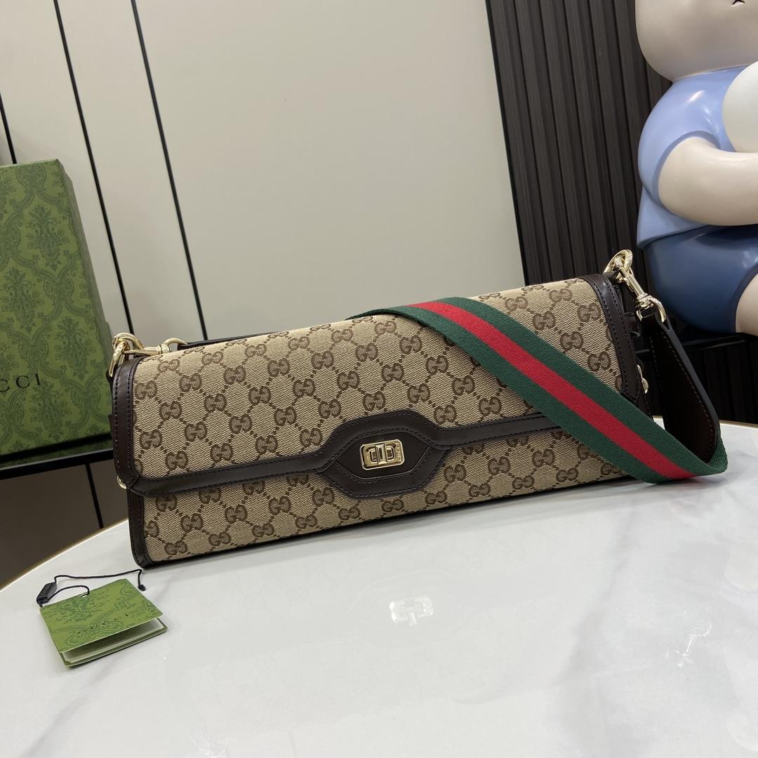 Gucci Luce Medium Shoulder Bag - DopestKickz