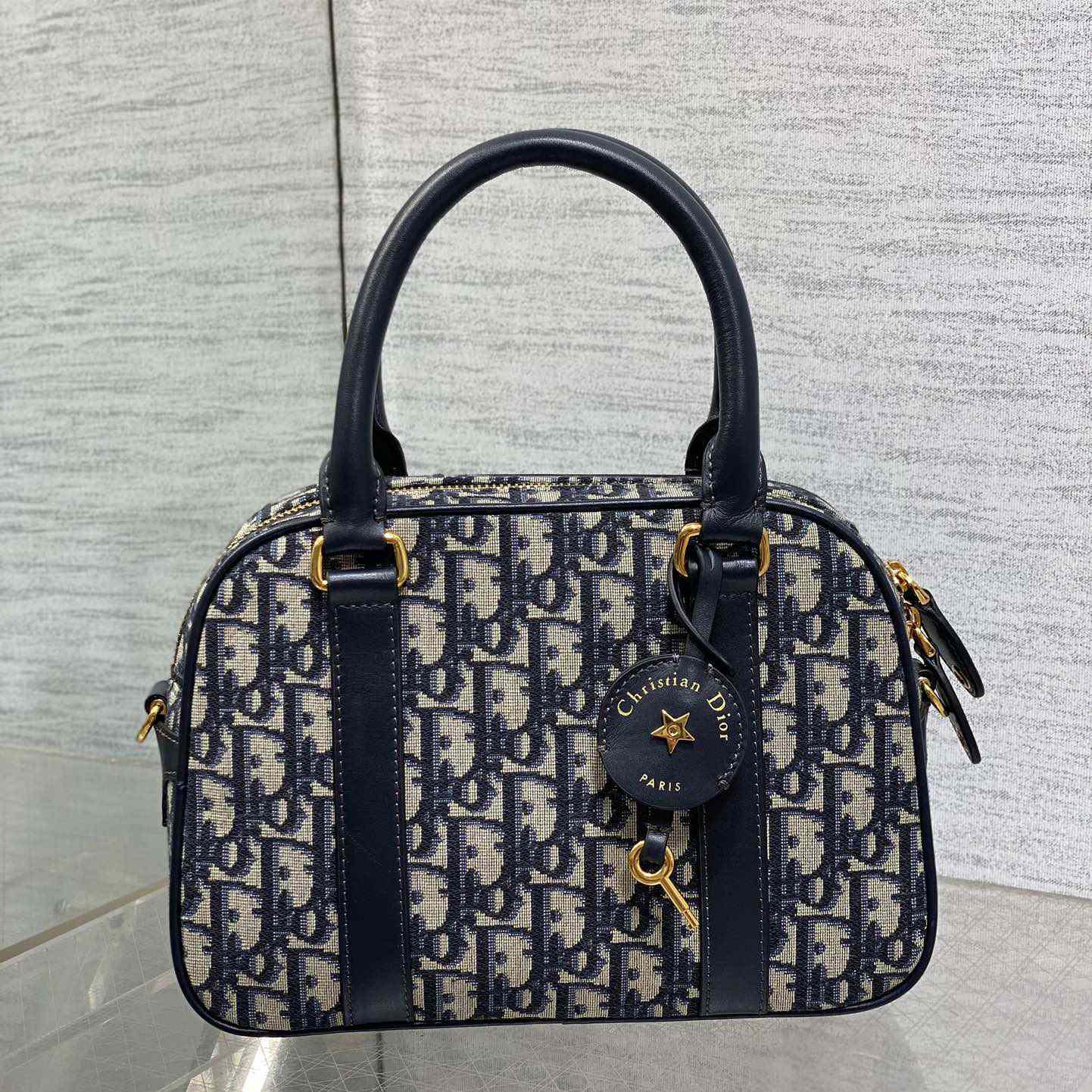 Dior Medium D-Vibe Bowling Bag - DopestKickz