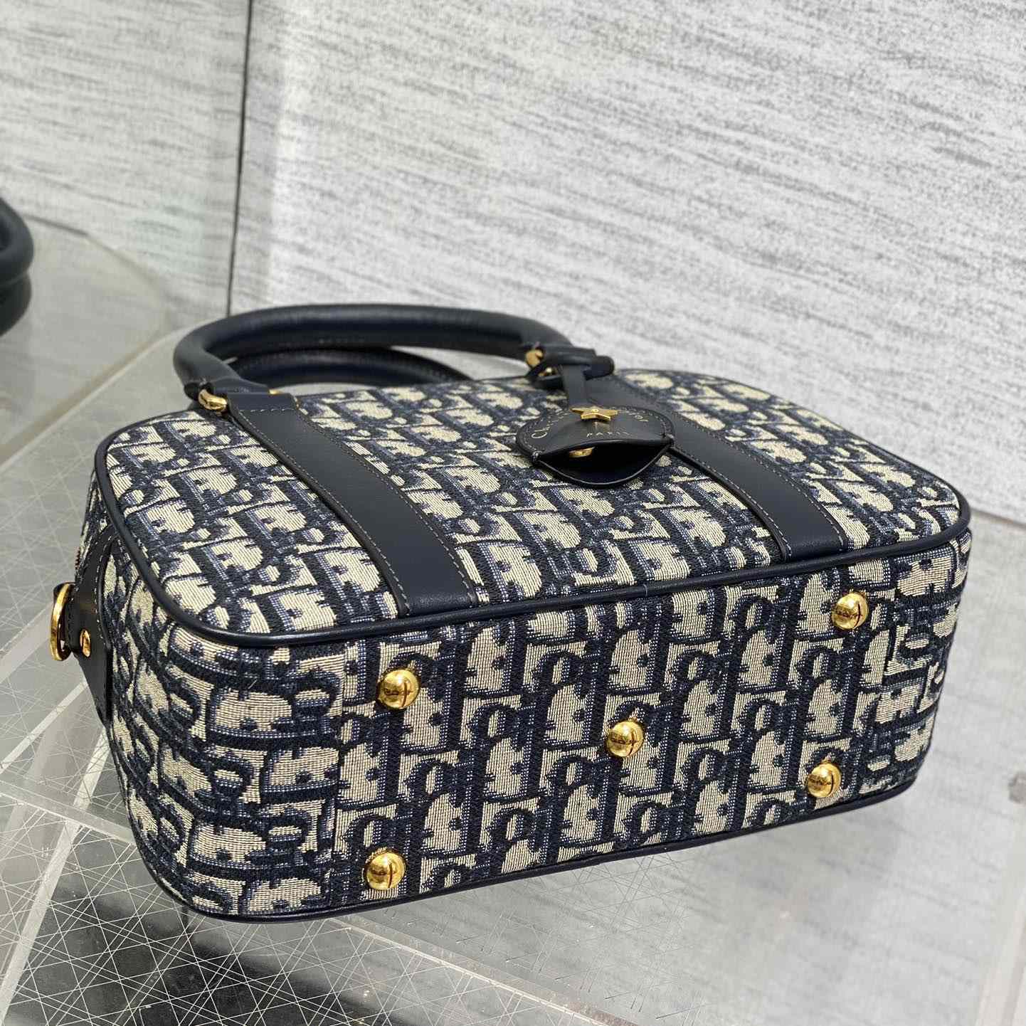 Dior Medium D-Vibe Bowling Bag - DopestKickz