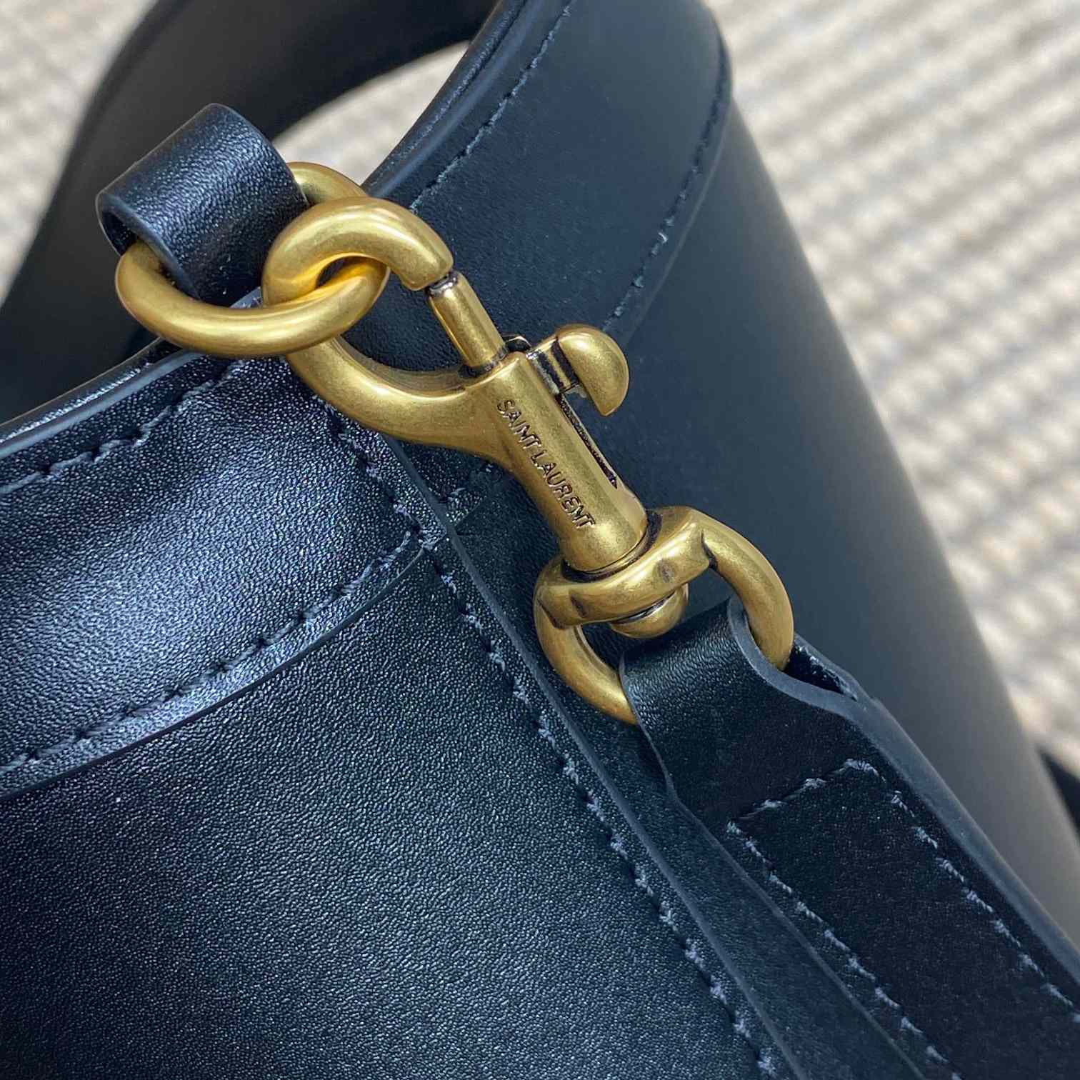 Saint Laurent Celia Mini Tote In Smooth Leather - DopestKickz