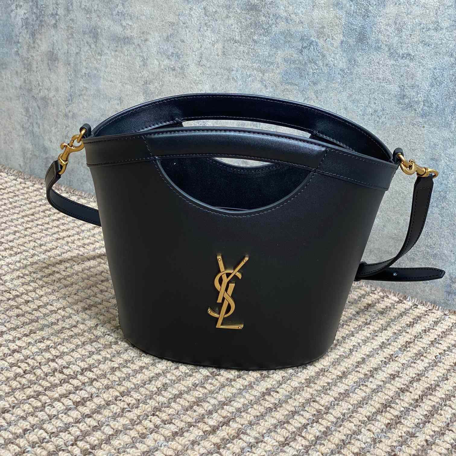 Saint Laurent Celia Mini Tote In Smooth Leather - DopestKickz
