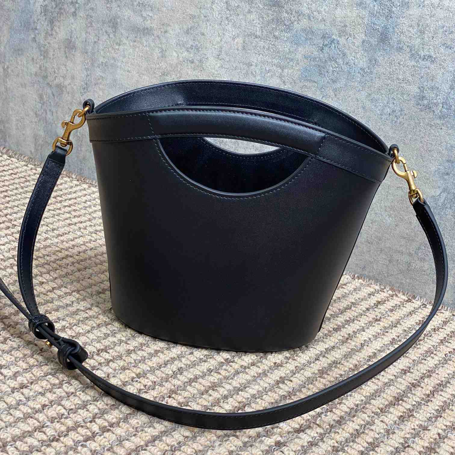 Saint Laurent Celia Mini Tote In Smooth Leather - DopestKickz