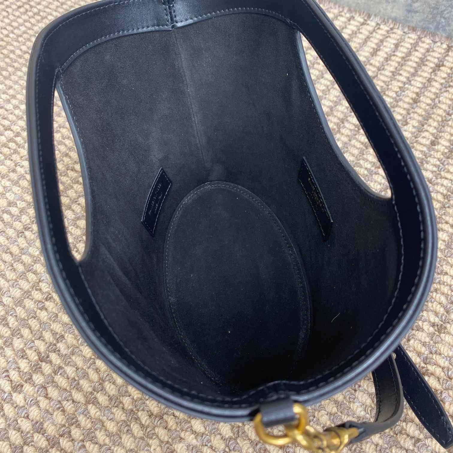 Saint Laurent Celia Mini Tote In Smooth Leather - DopestKickz