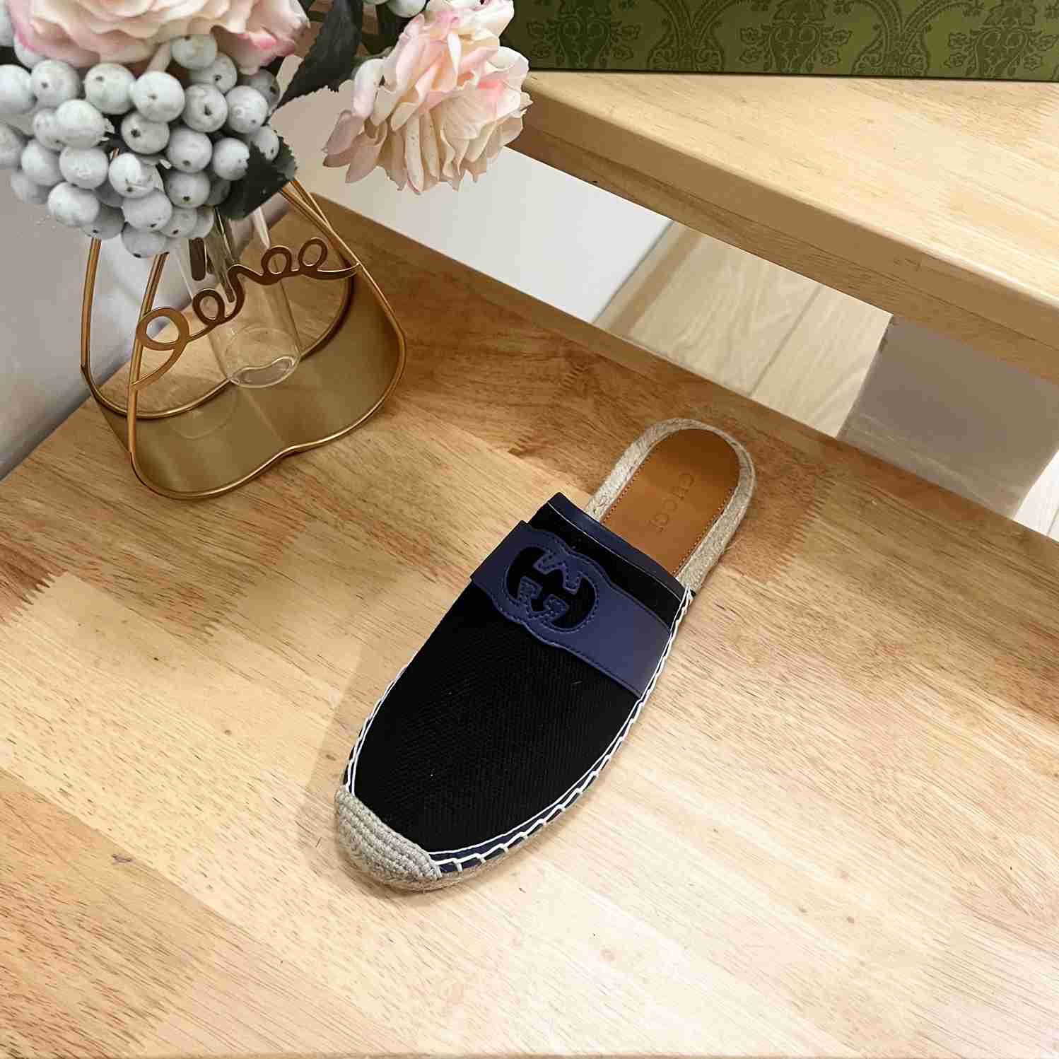 Gucci Interlocking G Slide Espadrille - DopestKickz