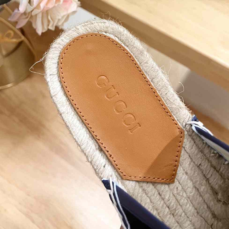 Gucci Interlocking G Slide Espadrille - DopestKickz