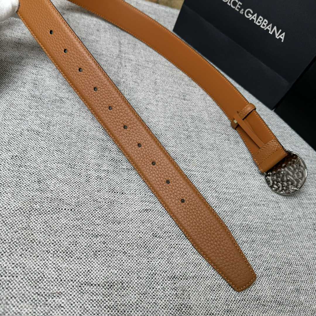 Dolce & Gabbana Leather Belt  - DopestKickz