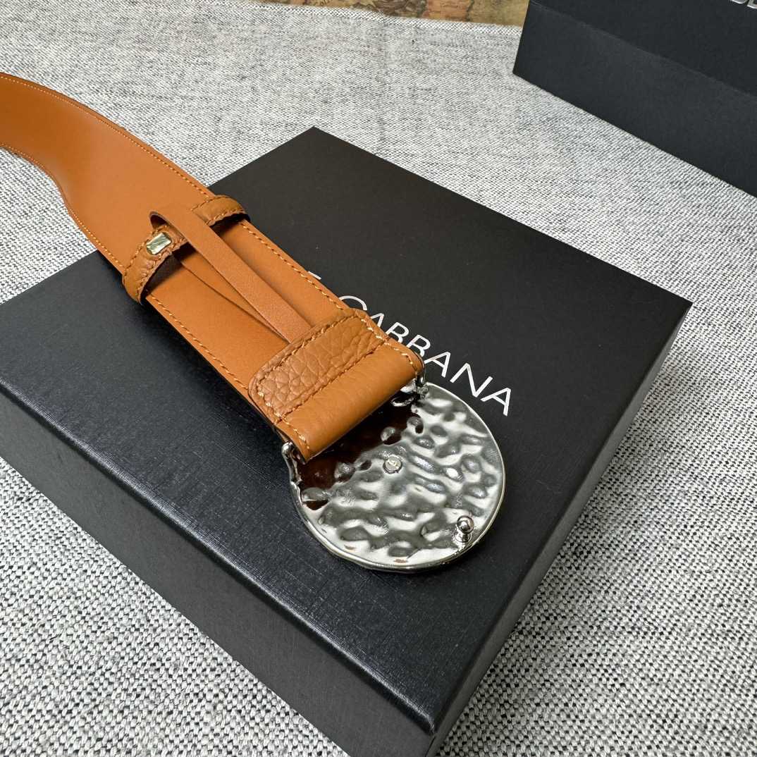 Dolce & Gabbana Leather Belt  - DopestKickz