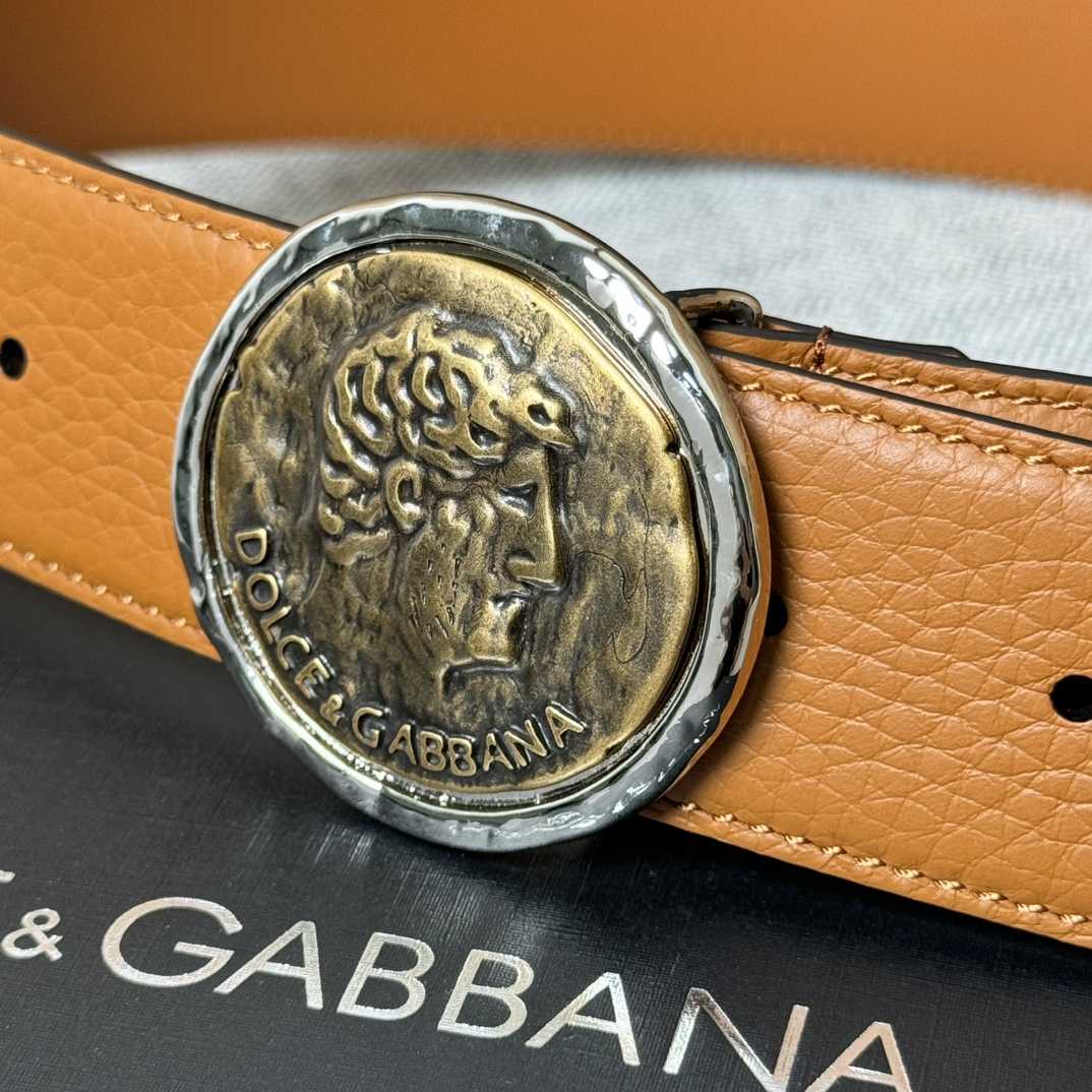Dolce & Gabbana Leather Belt  - DopestKickz
