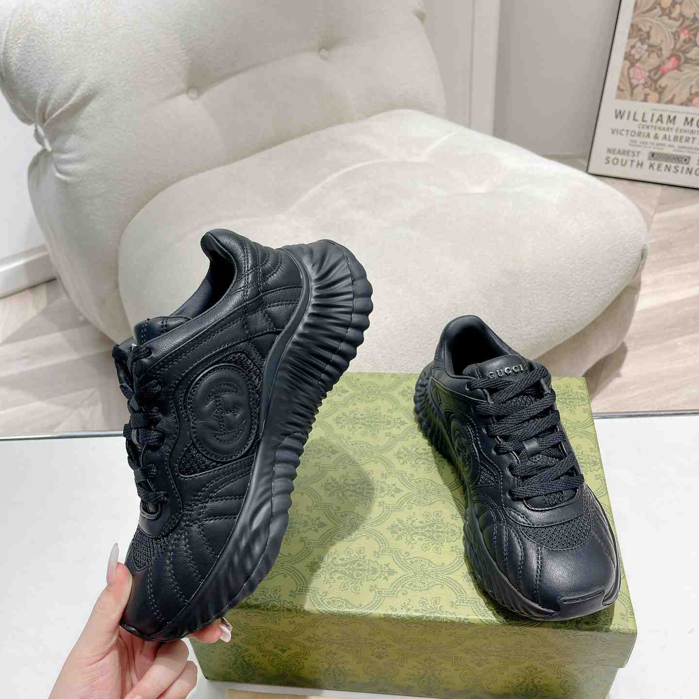 Gucci Ripple Trainer - DopestKickz