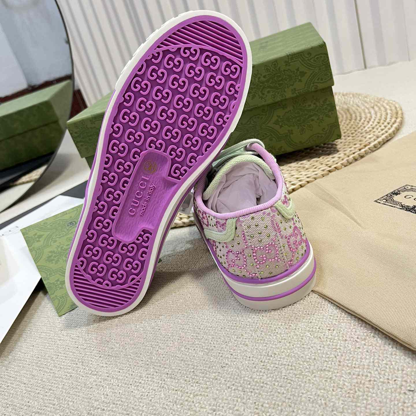 Gucci Women's Gucci Tennis 1977 Sneaker - DopestKickz