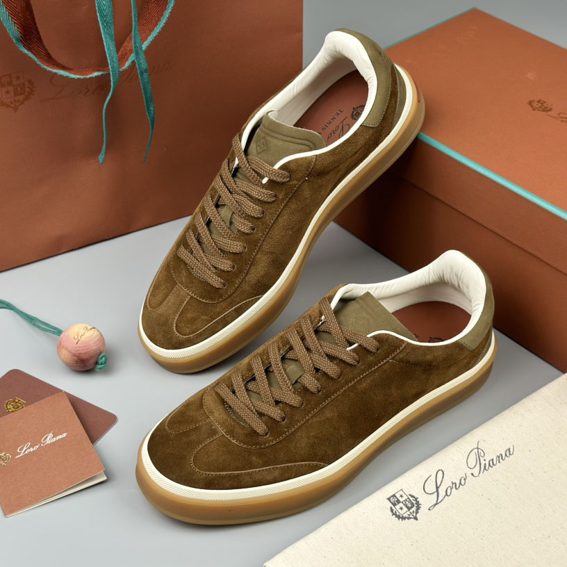 Loro Piana Low-top Lace-up Sneakers - DopestKickz