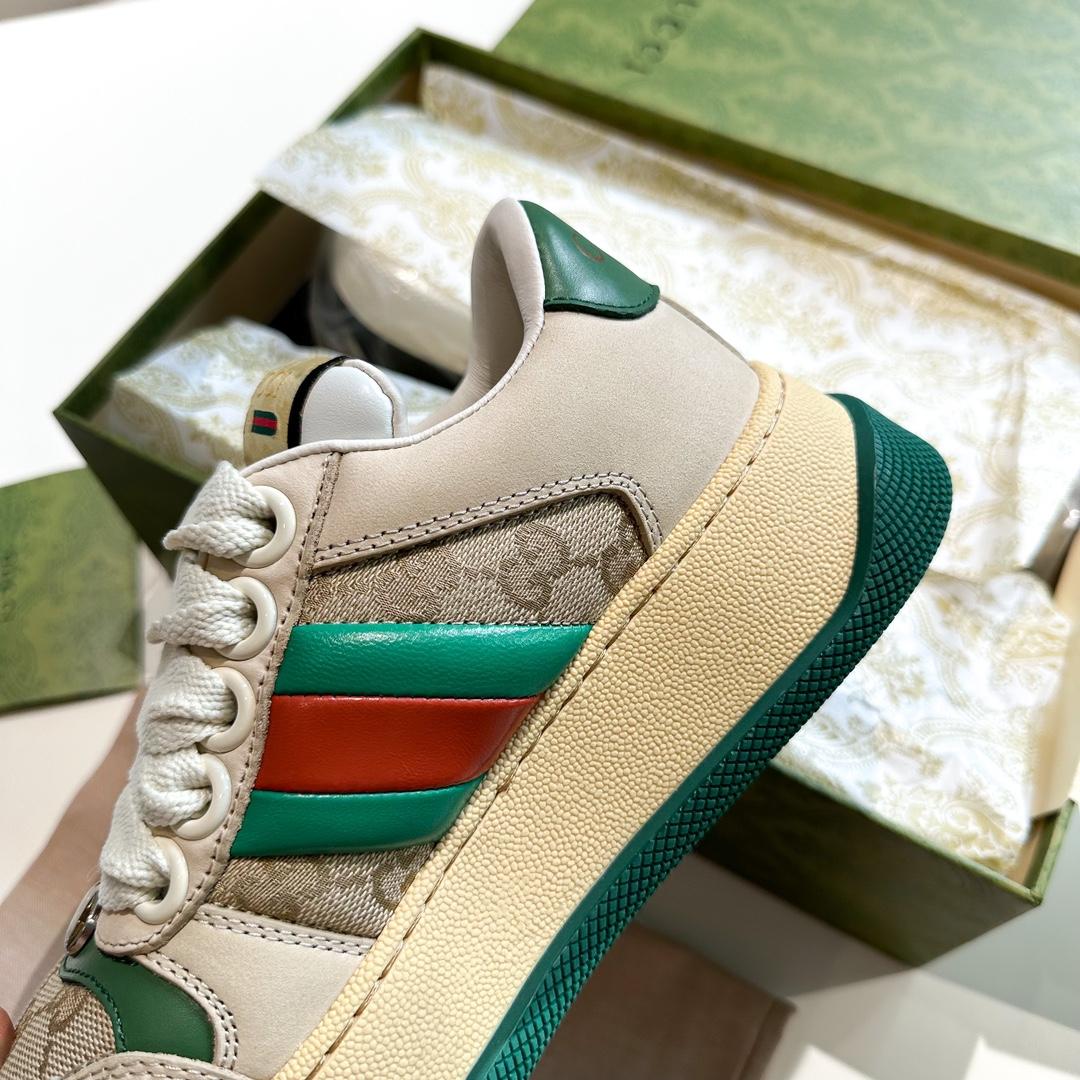 Gucci Screener Trainer With Web - DopestKickz
