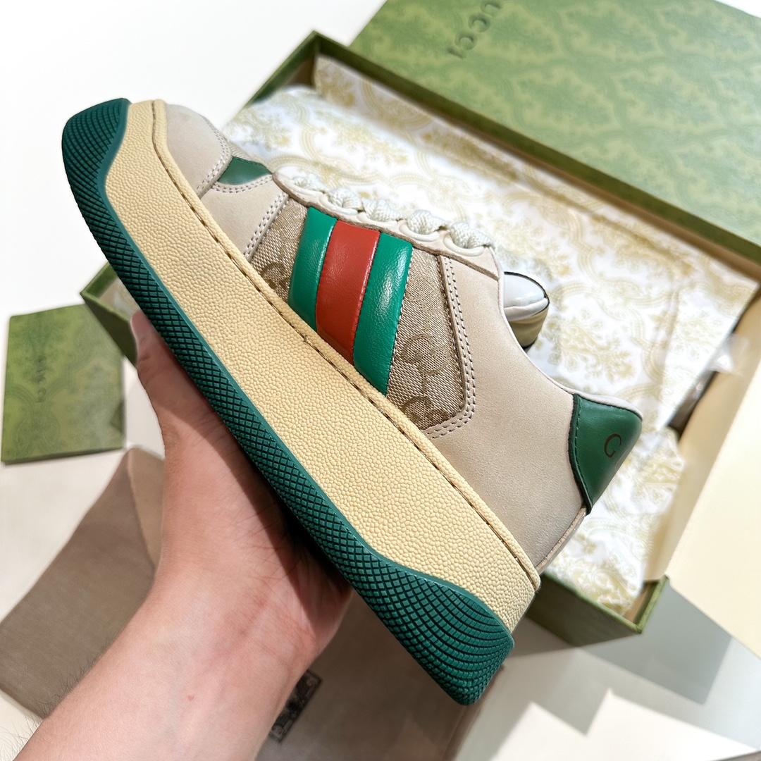 Gucci Screener Trainer With Web - DopestKickz