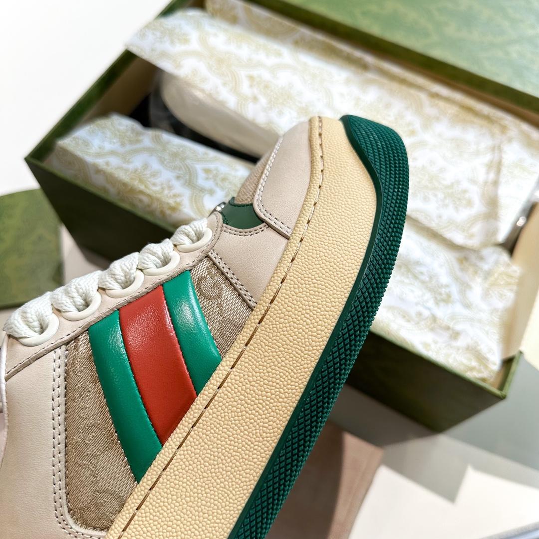 Gucci Screener Trainer With Web - DopestKickz