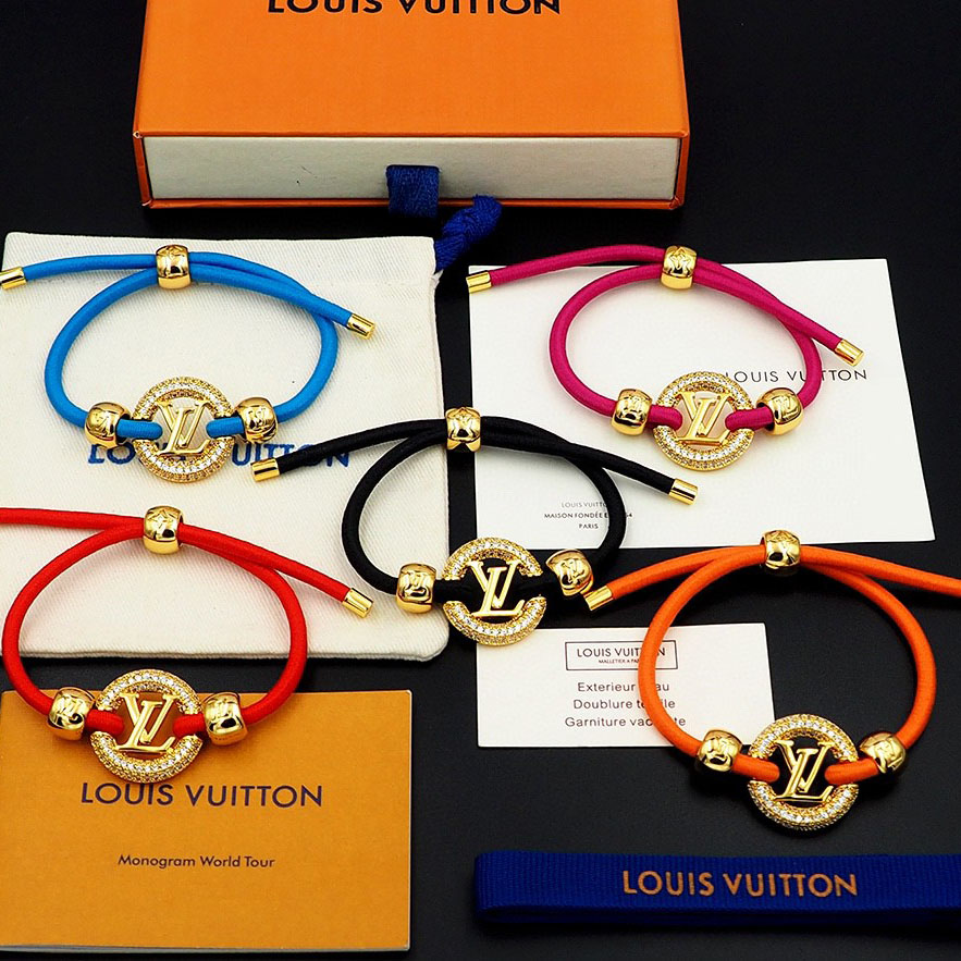 Louis Vuitton Louise By Night Bracelet   M8229 - DopestKickz