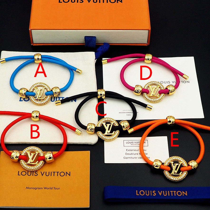 Louis Vuitton Louise By Night Bracelet   M8229 - DopestKickz