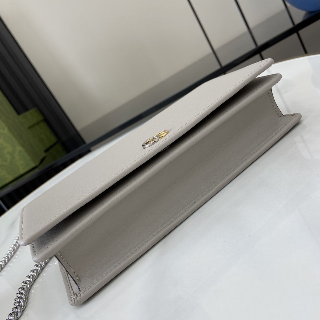 Gucci GG Marmont Chain Wallet - DopestKickz