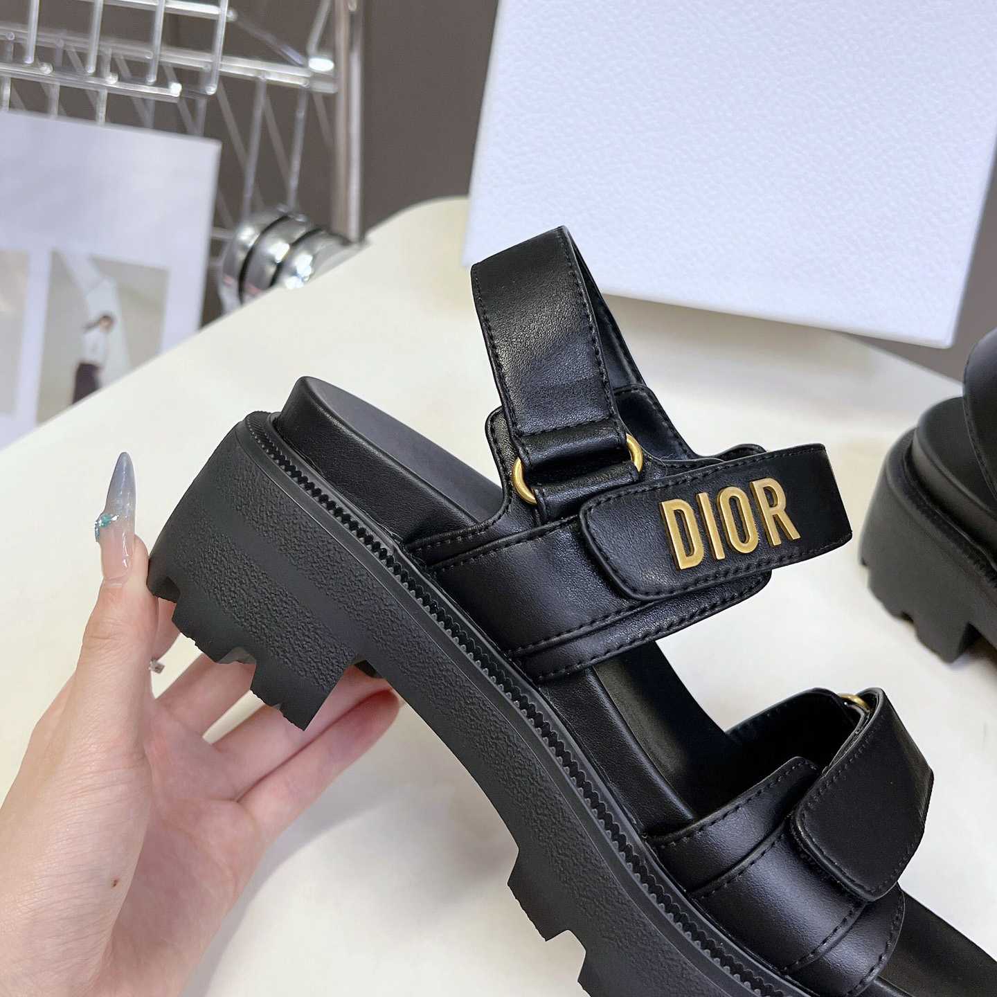 Dior Dioract Platform Sandal - DopestKickz