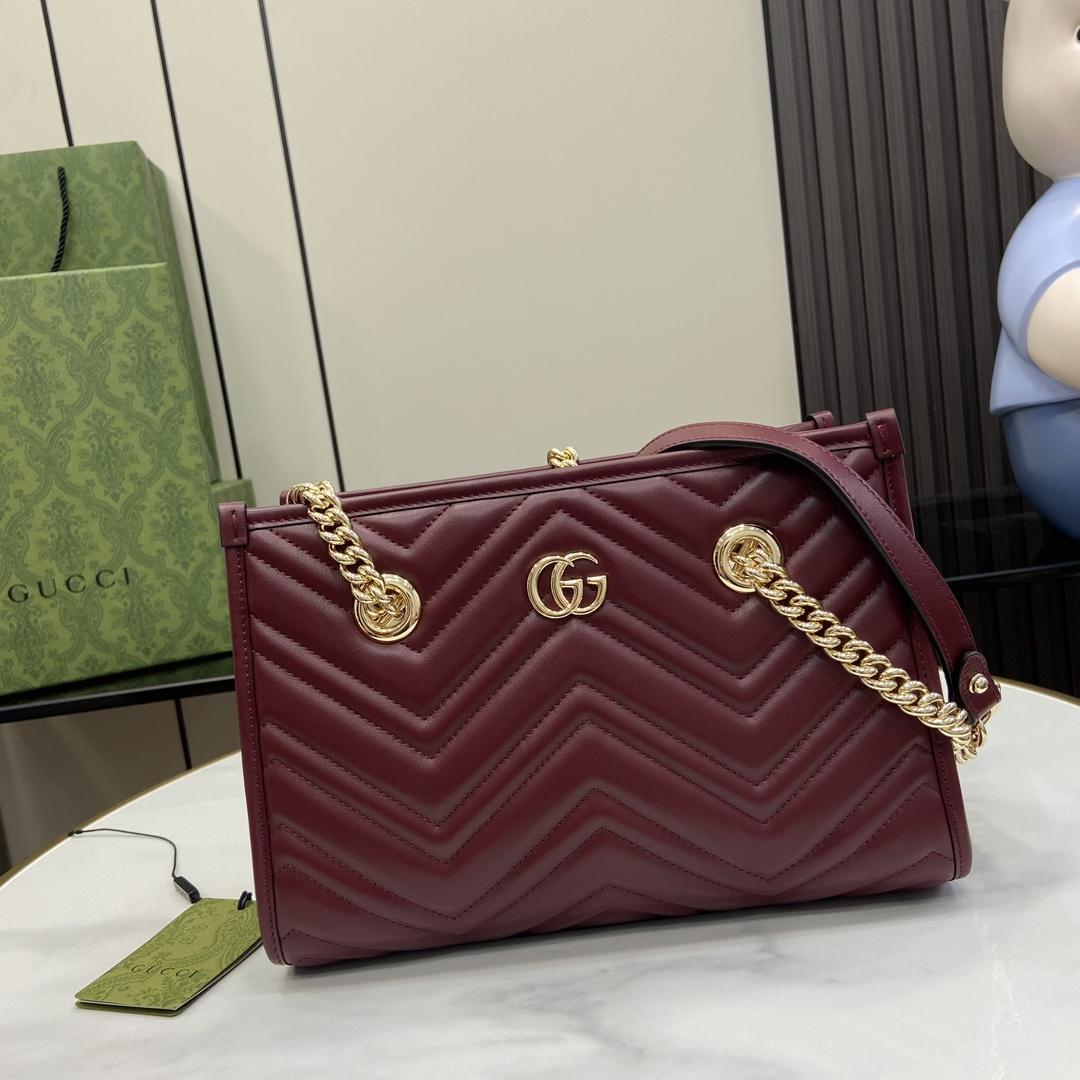 Gucci GG Marmont Small Tote Bag - DopestKickz