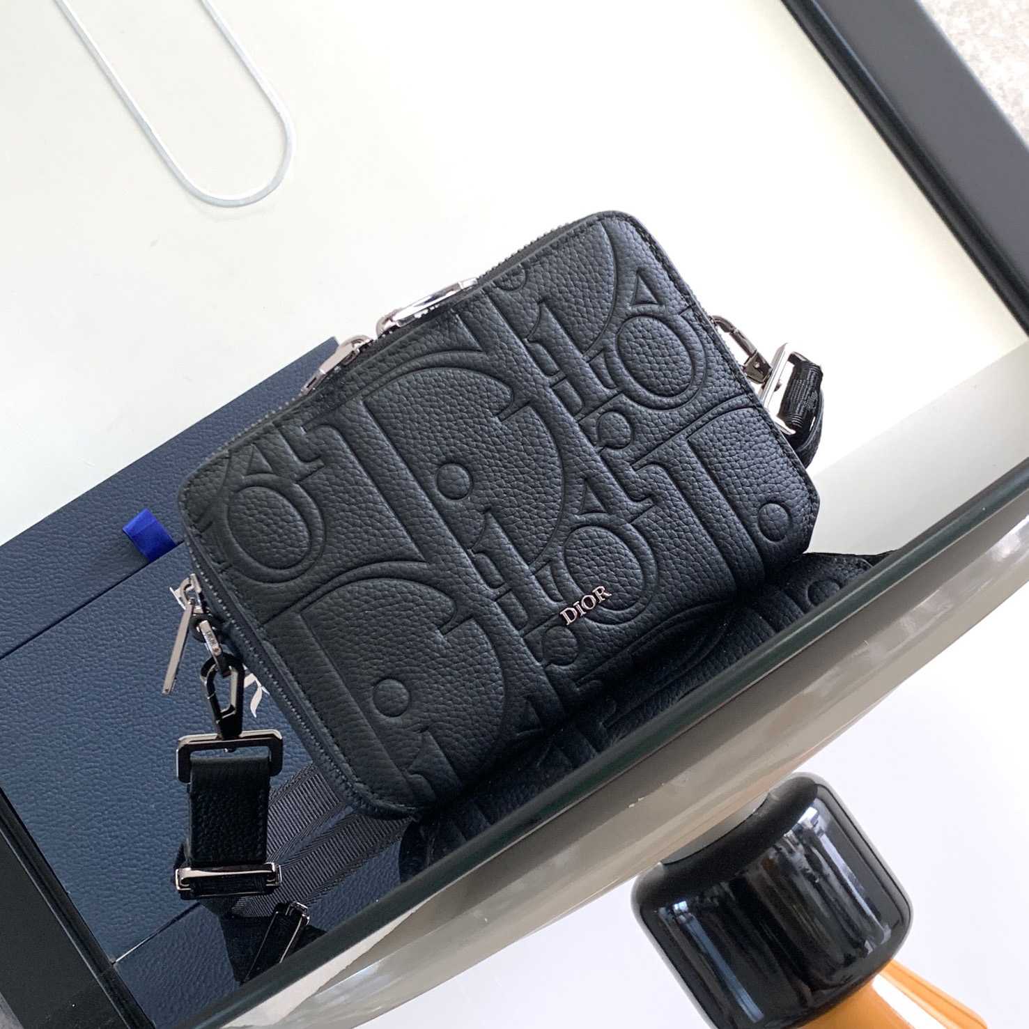 Dior Zipped Pouch With Strap - DopestKickz