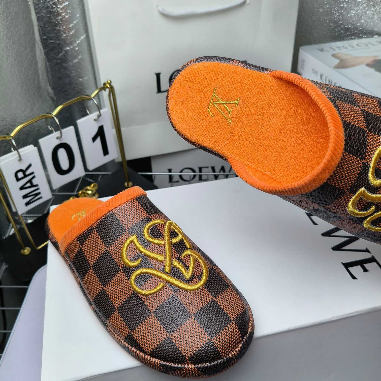 Louis Vuitton LV Palace Slipper   1ACNJB - DopestKickz