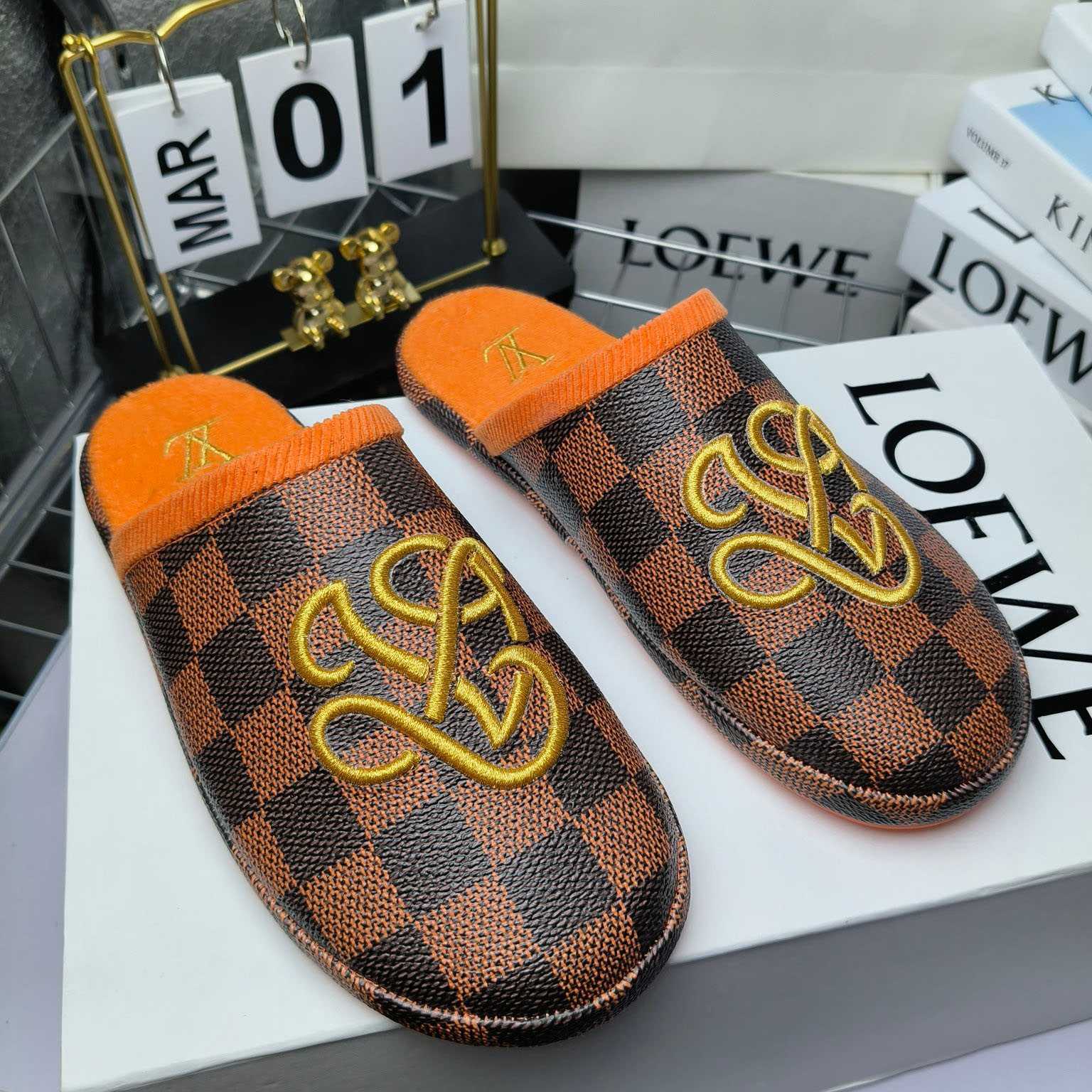 Louis Vuitton LV Palace Slipper   1ACNJB - DopestKickz