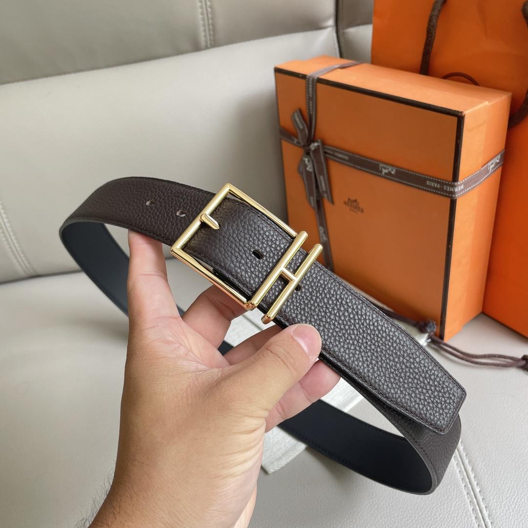 Hermes Leather Belt  38mm - DopestKickz