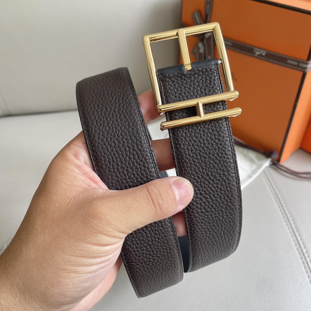 Hermes Leather Belt  38mm - DopestKickz