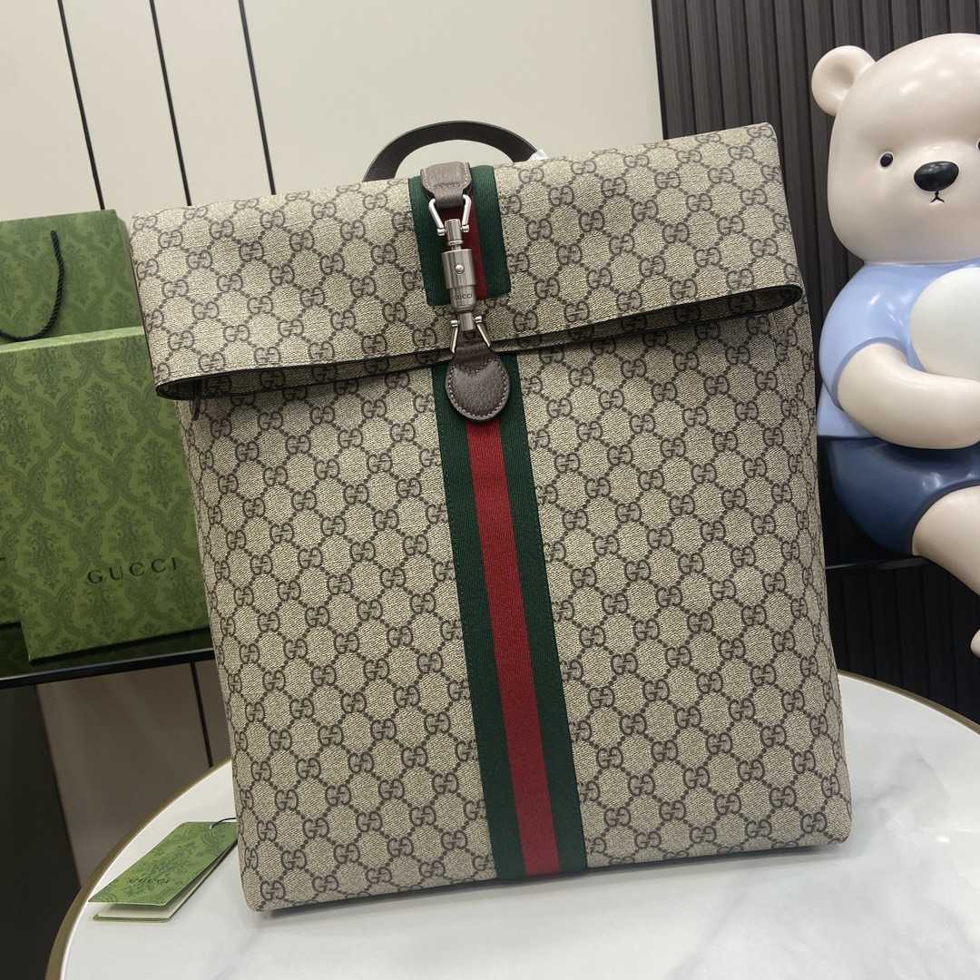 Gucci Jackie 1961 GG Backpack - DopestKickz