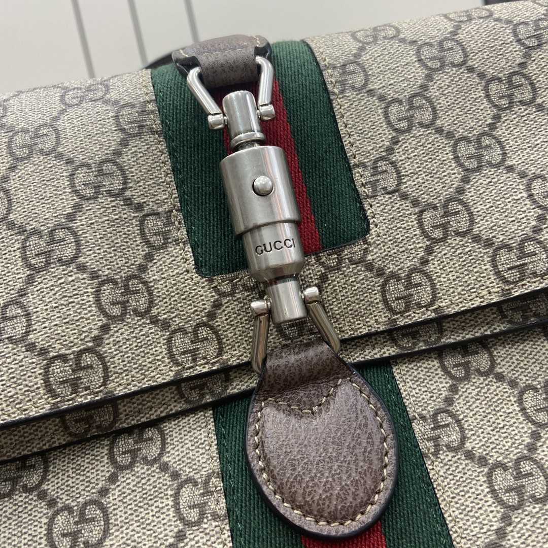 Gucci Jackie 1961 GG Backpack - DopestKickz