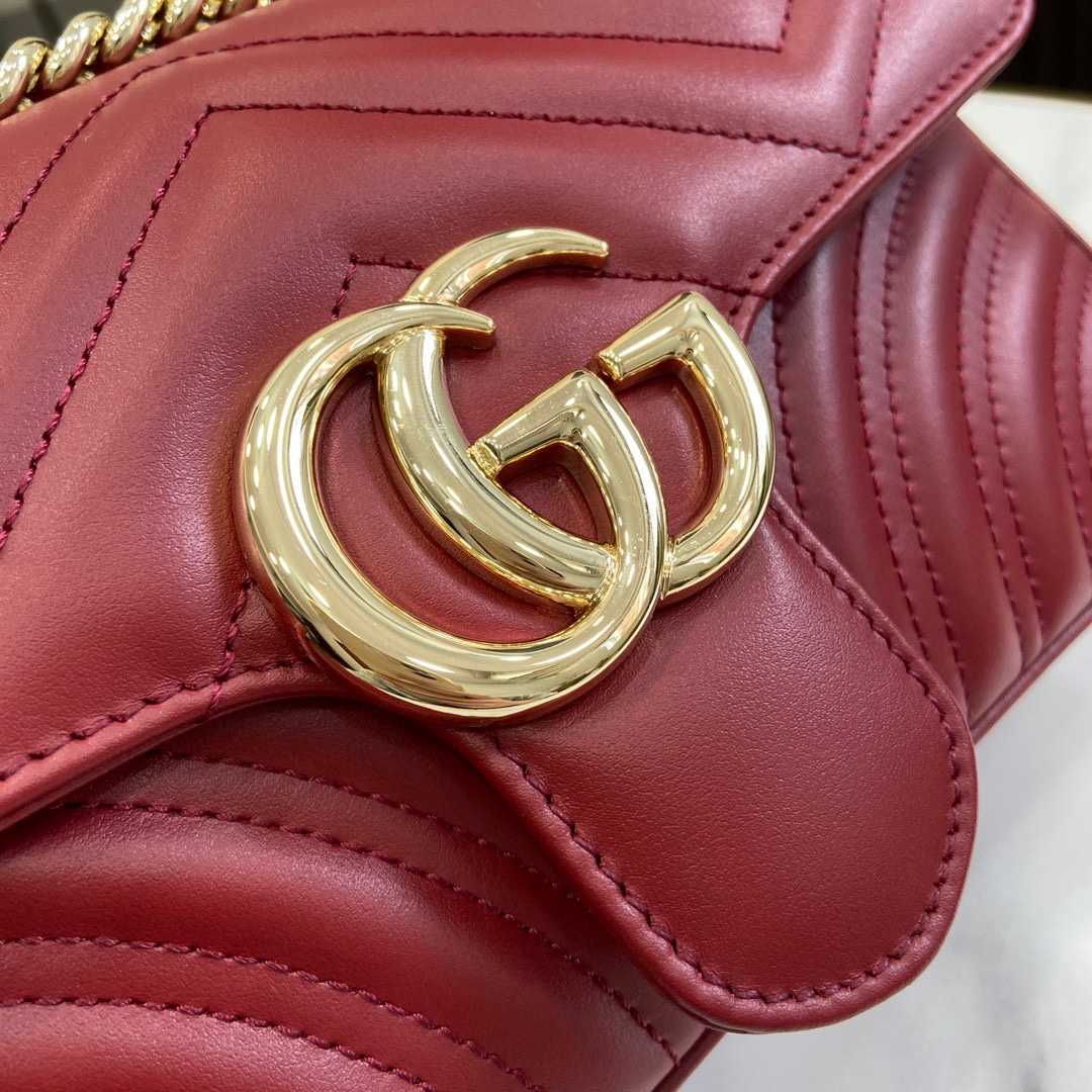 Gucci GG Marmont Mini Shoulder Bag - DopestKickz