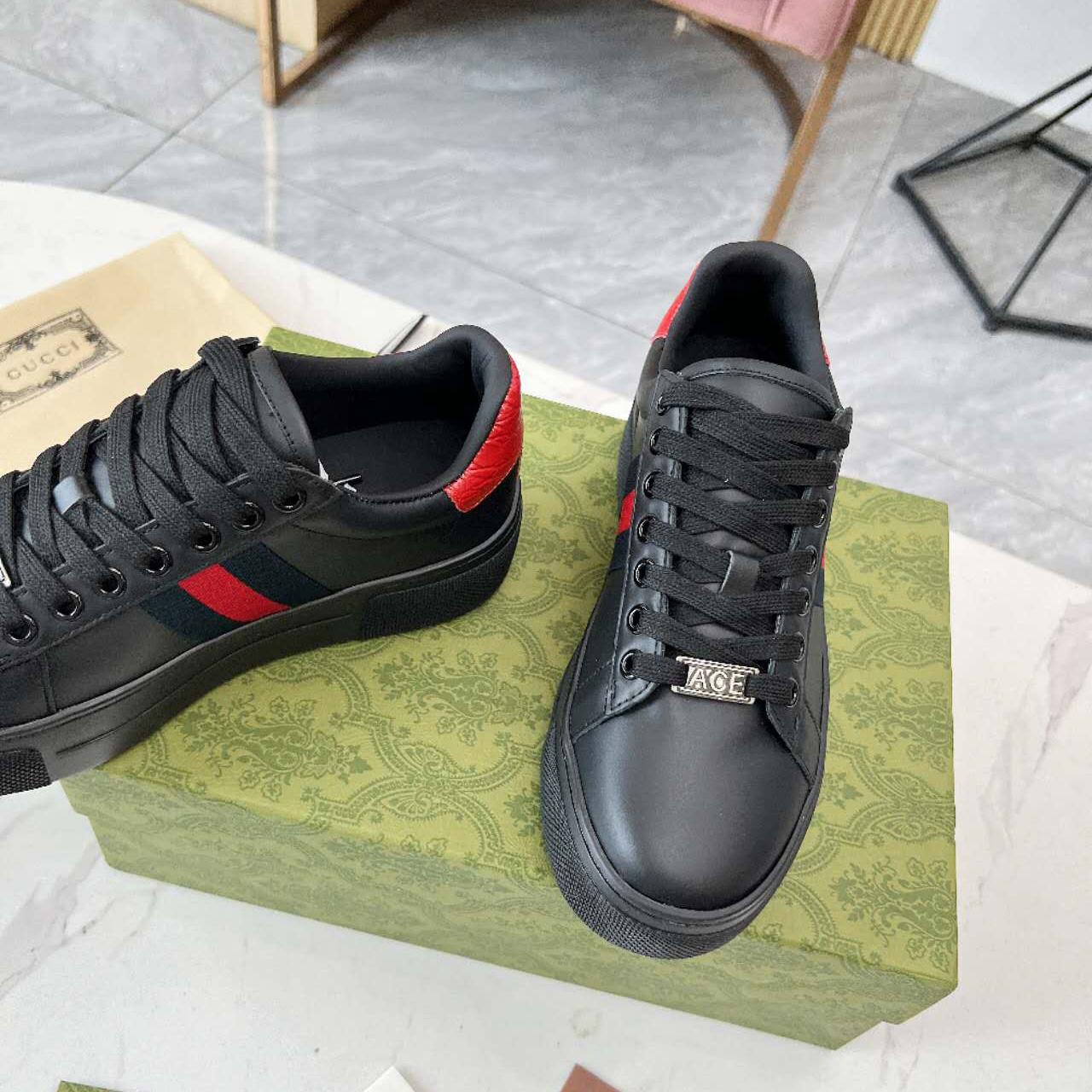 Gucci Ace Sneaker  - DopestKickz