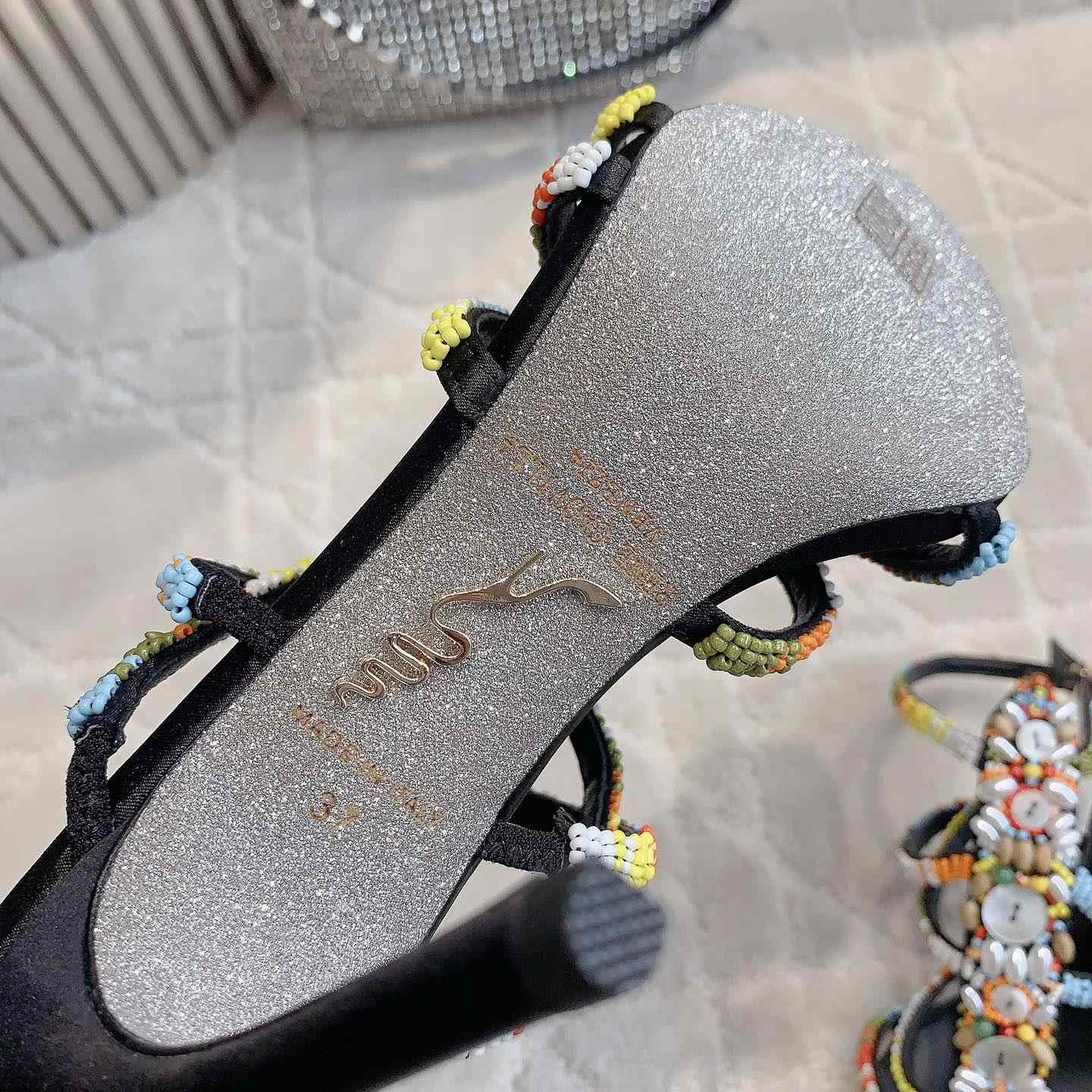 Rene Caovilla Rebecca 90mm Sandals - DopestKickz