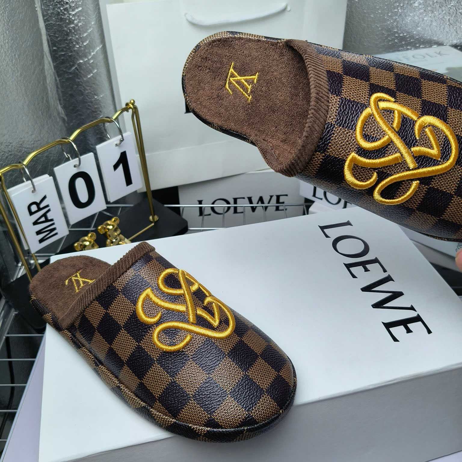 Louis Vuitton LV Palace Slipper   1ACNJ3 - DopestKickz
