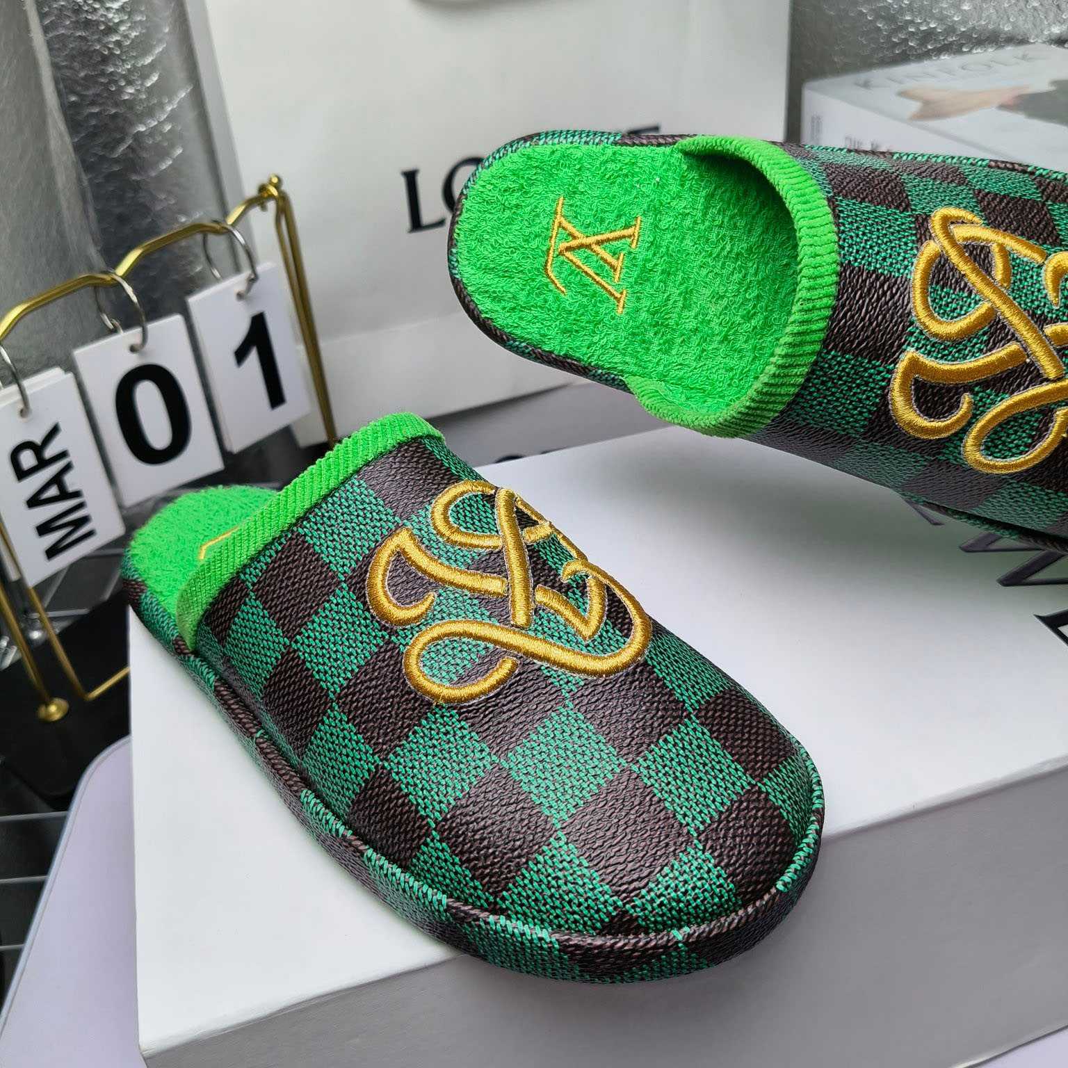 Louis Vuitton LV Palace Slipper   1ACN7D - DopestKickz